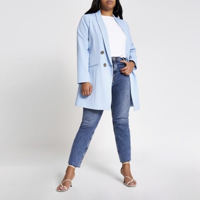 river island plus size coats