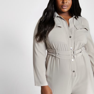 river island utility jumpsuit