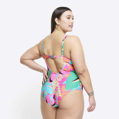 River island plus deals size swimwear