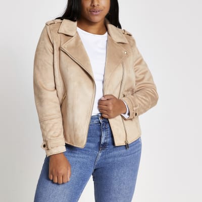 river island plus size coats