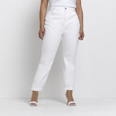 River island white jeans hot sale womens