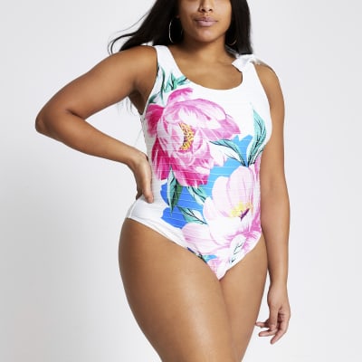 river island plus size swimwear
