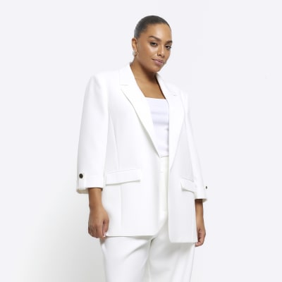 River island white jacket on sale womens