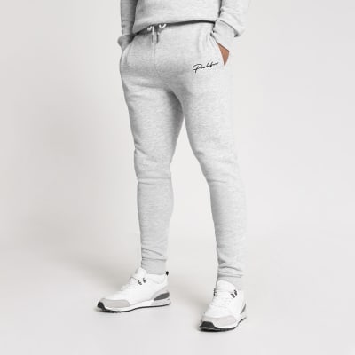 river island mens joggers