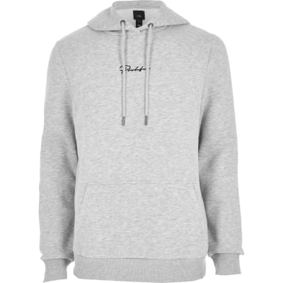 river island teddy hoodie