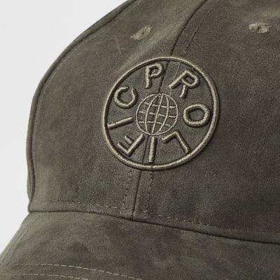 Prolific Khaki suedette cap