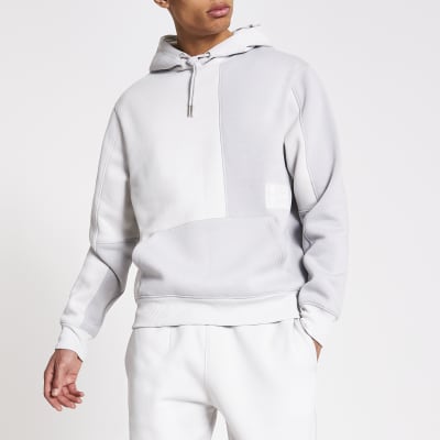 grey colour hoodie