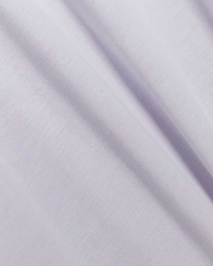 Purple pocket t-shirt