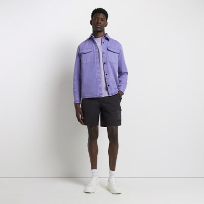 regular fit shacket