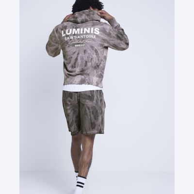 River island tie dye hoodie sale