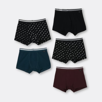 Purple RI monogram boxers 5 pack River Island