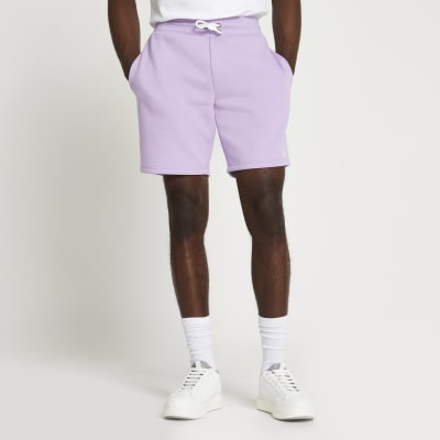 slim fit cotton shorts