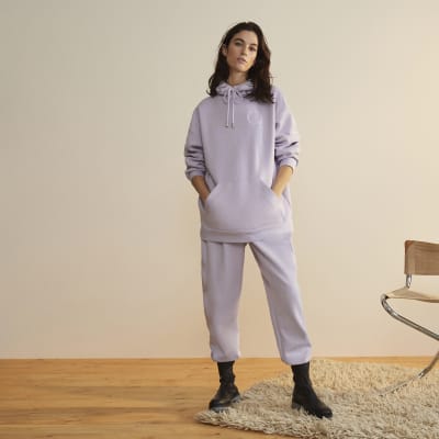 Purple RI Studio long sleeve hoodie