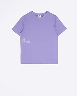 Purple Short Sleeve T-shirt