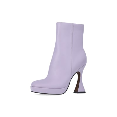 River island 2024 purple boots