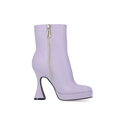 River island 2024 purple boots