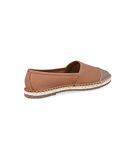 360 degree animation of product Ravel brown leather espadrilles frame-13