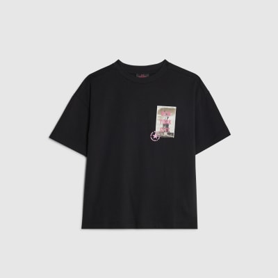 Real Hackney Dave Boys Black NY T-shirt