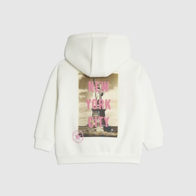 Real Hackney Dave Cream Mini NY Hoodie