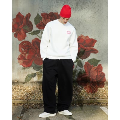 Real Hackney Dave Cream Norf Sarf Sweatshirt