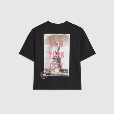 Real Hackney Dave Mini Black NY T-shirt