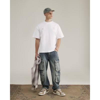 Real Hackney Dave White London T-Shirt