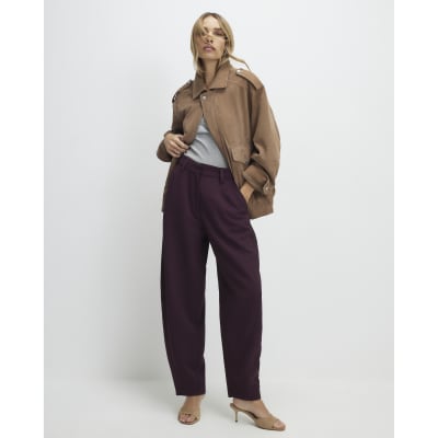 Red Barrel Leg Trousers