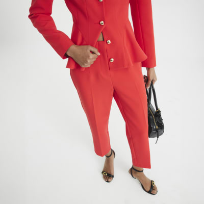 Red Cigarette Trousers