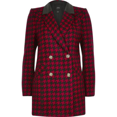 river island dogtooth jacket