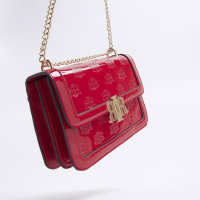 River island 2025 bags red