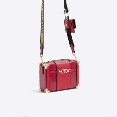 Louis Vuitton Red EPI Trunk Clutch