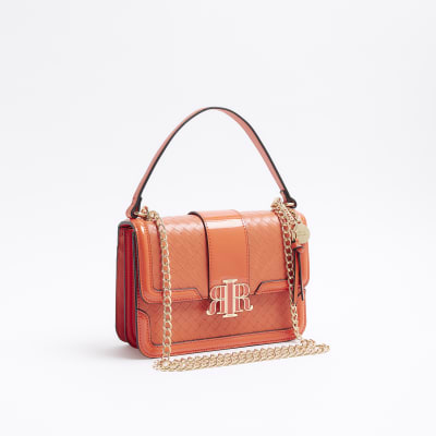 River island red cheap bag