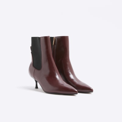River island open toe boots top