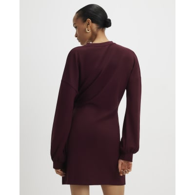 off shoulder chiffon dress Open-Back Chiffon Bridesmaid Dress 83003