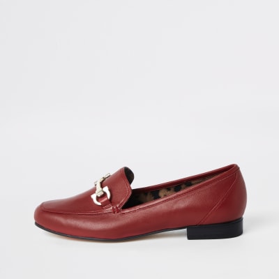 red leather dress river island