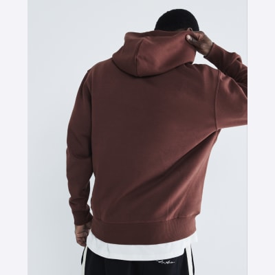 River island red hoodie hotsell
