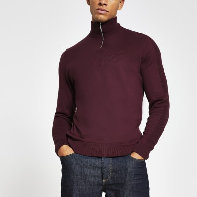 river island mens jumpers