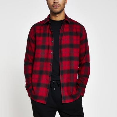 red shirts for men