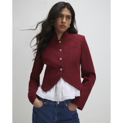 Red Military Jacket