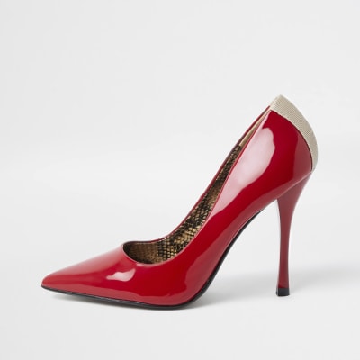 river island red shoes