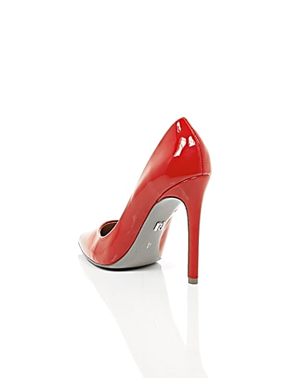 360 degree animation of product Red patent court shoes frame-18