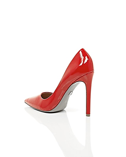 360 degree animation of product Red patent court shoes frame-19
