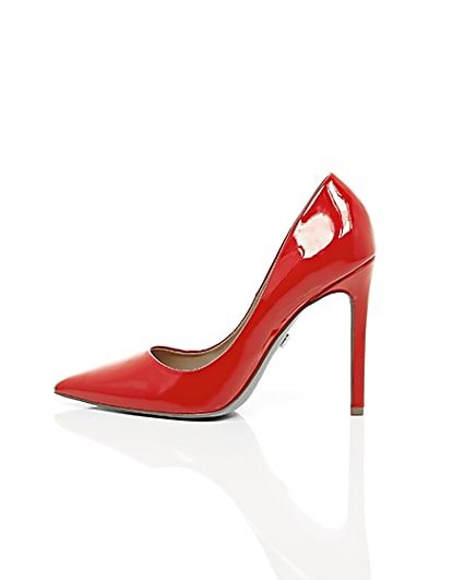 360 degree animation of product Red patent court shoes frame-21