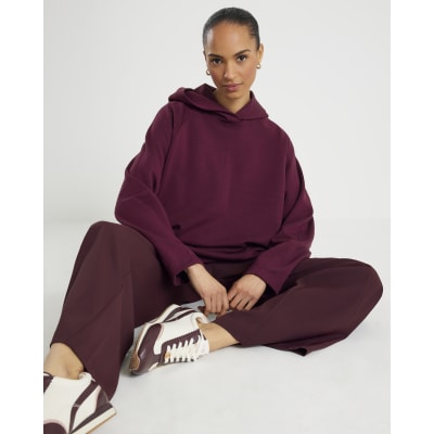 Red Premium Long Sleeve Hoodie