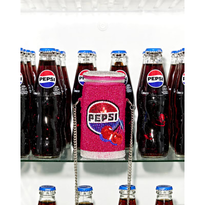 Red Premium Pepsi Cherry Can Shoulder Bag