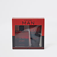 Red RI Man Sport shower gel and fragrance set