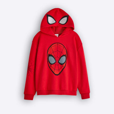 Red spiderman hoodie hot sale