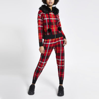 tartan joggers