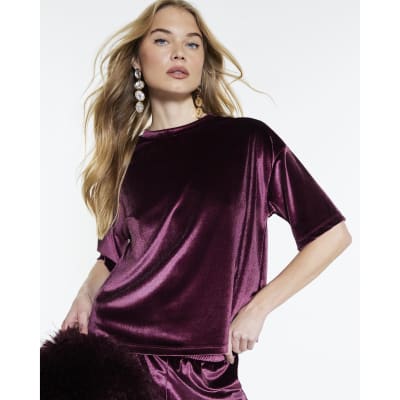 Red Velvet Boxy T-shirt