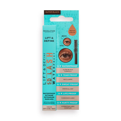 Revolution 5D Lash Waterproof Mascara 14ml